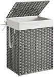 SONGMICS Laundry Hamper with Lid, 2