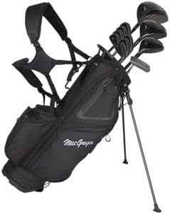 MacGregor MacBLK Golf Clubs Package Set, Mens Right Hand (Graphite/Steel, Regular (5'7 to 6'), Regular, Right)
