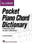 Hal Leonard Hal Leonard Pocket Piano Chord Dictionary Book: A Reference Guide for Over 1,300 Chords