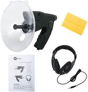 LuckyHigh Bird Recording Observing Listening Device Scientific Nature Explorer Electronic Sound Amplifier Ear Bionic Birds Recording Watcher 8X Monocular Telescope with Headphone
