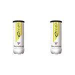 Tecnifibre Club Balls Can (60CLUINDE3)(Pack of 6 Balls)