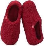 HomeTop Women's Fuzzy Curly Fur Mem