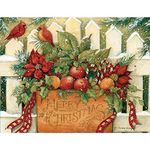 Lang 1004675 - Merry Christmas Welcome Christmas Cards Artwork by Susan Winget - 18 Cards, 19 Envelopes - 13.7 x 17.5 cm