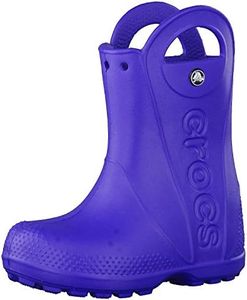 Crocs Unisex Kids Handle It Rain Boot, Cerulean Blue, C6