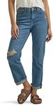 Lee Women's Mid Rise Boyfriend Jean