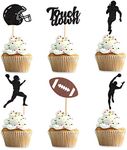 Keaziu 36 Pack Football Cupcake Top