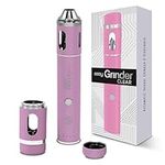 Easy Grinder Clear Glass Pink Elect
