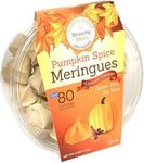 Krunchy Melts Original Meringue Cookies | Pumpkin Spice Flavor | Only 80 Calories Per Serving | Fat Free, Gluten Free, Dairy Free (4 Oz)