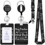 YCDKK ID Badge Holder with Lanyard 