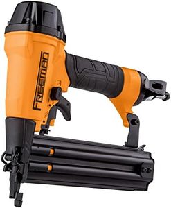 Freeman G2BR50 2nd Generation Pneumatic 18-Gauge 2" Brad Nailer with Adjustable Metal Belt Hook and 1/4" NPT Air Connector