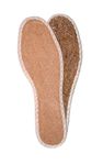 Kaps Shoe Boot Insoles Inserts with Natural Coconut Fibres and Terry Cloth - MicroClimate for Your Feet Eco (38 EUR / 5 UK Women)