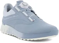 ECCO Women's S-Three BOA Gore-TEX Waterproof Hybrid Golf Shoe, Dusty Blue/AIR, 5-5.5