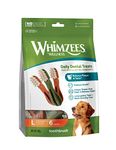 WHIMZEES By Wellness Toothbrush, Natural and Grain-Free Dog Chews, Dog Dental Sticks for Large Breeds, 6 Pieces, Size L