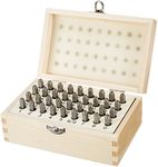 Amazon Basics Metal and Leather Stamp Kit - 4 mm