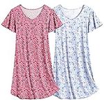 Ekouaer Nightgowns for Women, Soft 