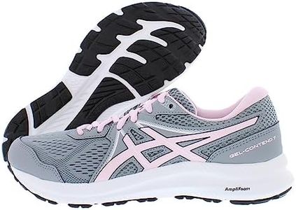 Asics Womens Gel-Contend 7 Gym Fitness Running Shoes Gray 9 Wide (C,D,W)