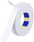 EVA Single-Sided Adhesive White Foam Tape, Sealing Strip Foam Pad Sponge Tape, Self-Adhesive Insulation Sealing Tape, Single-Sided Sealing Strip, 30mm x 5M (3mm Thick)