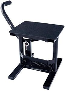 BikeTek MX Lift Stand Pop Up Motocross Paddock Stand - Black