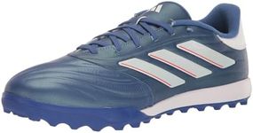 adidas Unisex Copa Pure II.2 Turf Football Boots Sneaker, Lucid Blue/White/Solar Red, 8 US Men