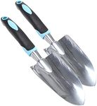 [2PCE] Garden Greens Heavy Duty Garden Trowel, Dig with Ease, Effortless Planting and Soil Cultivation