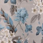 CRIMSON DECORS Teal Rose Mellow Wallpaper (17.7" X 275.59" INCHES - 700 X 45 CM - 31.5 SQFT) Self Adhesive Wallpaper for Hall Living Room Peel and Stick Vinyl Wallpaper