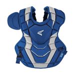 Easton Elite-X Catcher's Chest Protector, Adult, Royal/Silver