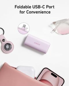 Anker Nano Power Bank 5,000mAh – Mini USB-C Portable Charger 22.5W