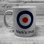 MOD TARGET MUG Personalised 11oz Mug Cup