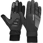 GripGrab RIDE Windproof Winter Cycling Gloves Thermal Full Finger Padded Fleece Lined Cold Weather Warm Bicycle Glove