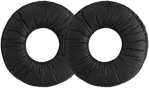 kwmobile Ear Pads Compatible with Sony MDR-ZX110 / MDR-ZX310 Earpads - 2x Replacement for Headphones - Black