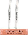 Snowsmile Pap Teeth Whitening Pens, Natural Teeth whitening, Effective Teeth Whitener, Stain Remover to whiten Teeth, Non-Peroxide Formula Teeth whitening Gel, Enamel and Gum Safe, No Sensitivity