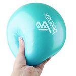 Beenax 23cm Soft Pilates Ball - 9 Inch Exercise Ball, Mini Barre Ball, Gym Ball - Perfect for Yoga, Pilates, Core Training, Physical Therapy and Balance (Home & Gym & Office)