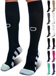 Crucial Compression Socks for Men & Women (20-30mmHg) Running, Athletic, Travel