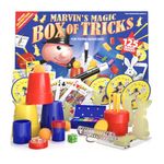 Marvin's Magic - Kids Magic Set - With Magic Wand, Card Tricks and More - Kids Toys, Games, Family Games for Age 6, 7, 8, 9, 10+ - Box of 125 Tricks