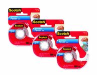 Scotch Removable Poster Tape, 3/4 x 150 Inches, 3 Pack