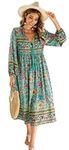 R.Vivimos Women's Summer Midi Dress