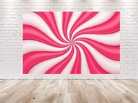 7X5FT Lollipop Theme Birthday Party Decorations Backdrop | Candy and Sweets Background for Party