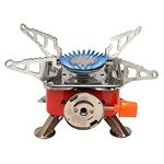 Device Steel Gas-Powered Portable Card Type Stove Butane Burner For Outdoor Camping