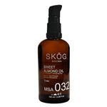 Skog Natural Sweet Almond Oil For Hair & Skin/Pure and Cold Pressed/Moroccan Sweet Almond Oil (Pack of 1, 100ml)