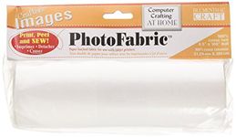 Blumenthal Craft 100% Cotton Twill Photo Fabric, White, 254 x 21.59 Centimeters