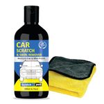 ScratchXpert KREQU Car Scratch Remover Cream | Car Body Scratch Remover | Car and Bike Scratch Remover Kit for Deep Scratches(200MI)