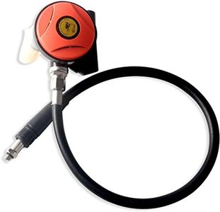 Maisivac Scuba Diving Regulator Equipment Adjustable Explorer Scuba Diving Dive 2nd Stage Regulator Hookah with Mouthpiece