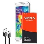 SUNZOS Galaxy S5 Battery, 3200mAh L