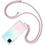 COCASES Phone Strap, Hanging Mobile Phone Lanyard Holder With 2 Pieces Clear Patch (Colorful Purple)