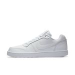 Nike Men's Ebernon Low Basketball Shoe, White White 100, 7
