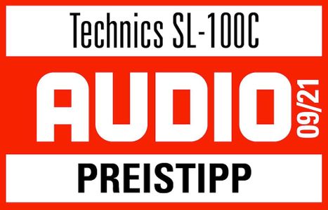 Technics SL-100C Turntable – Black, Hi-Fi Vinyl Record Player