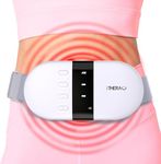 Portable Heating Pad for Period Cramps, Menstrual Heating Pad with 4 Heat Levels and 4 Massage Modes, Cordless Electric Wearable Heat Belt, Larger Heating Area Period Heating Pad for Women and Girls