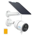 Reolink 4G LTE Security Camera Outdoor Wireless, Go Plus+Solar Panel, No Wifi Camera with Person/Vehicle/Animal Detection, 2-Way Audio, Battery Operated Security Camera, 2K Night Vision, Waterproof