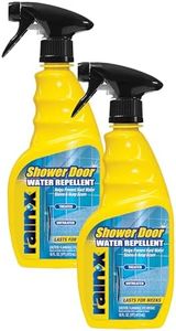 Rain-X 630542 Water Repellent, 16 Fl. Oz. - Protects Glass Shower And Doors From Soap Residue And Hard Water Stains Leaving Your Bathroom Beautiful (Pack of 2)