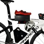 HUNIOX® BIKE Stand - Bike Storage - Bike Mount - Bike Wall Mount - Bike Hooks - Bike Stands - Bike Rack Wall - Bike Rack for Garage - Bike Wall Mounts - Bike Kick Stand - Cycle Stand (Black)